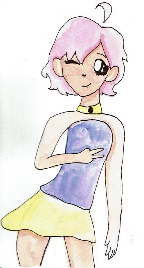 cute girl - image 1 - student project