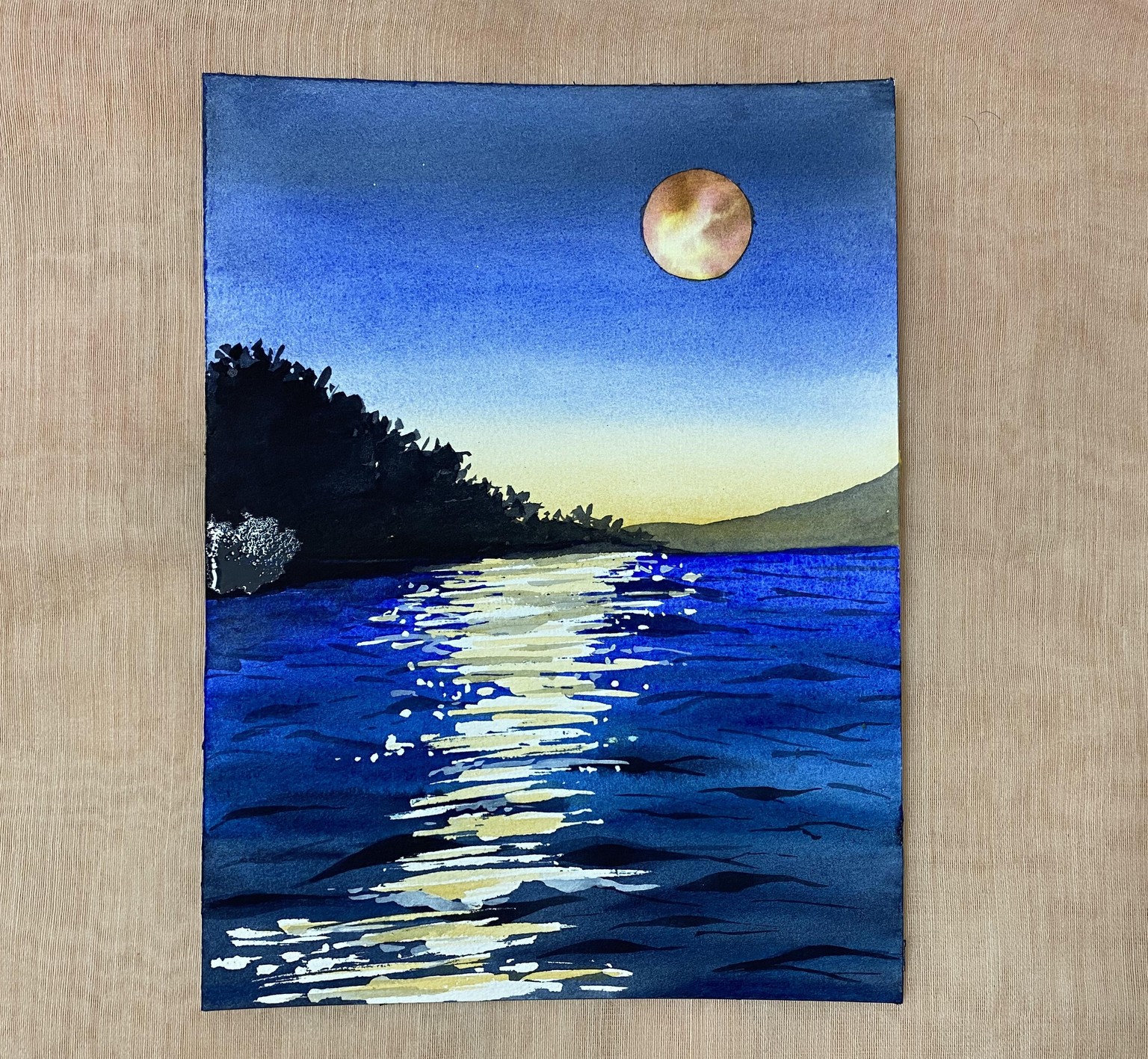 Watercolour Moonlight - image 5 - student project