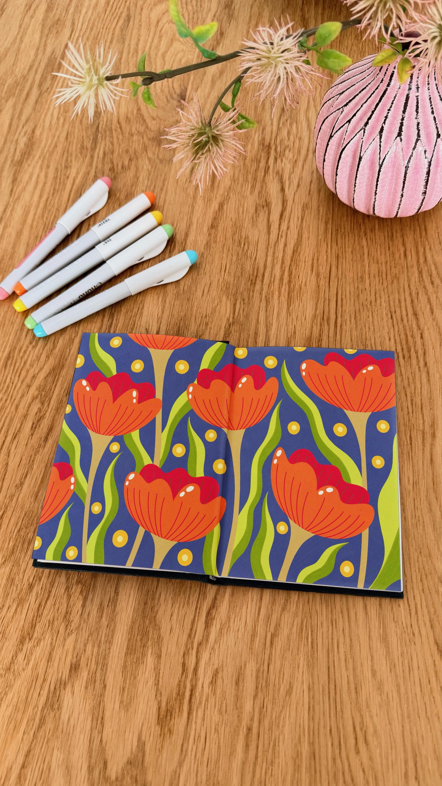 I love Acrylic Marker Florals ❤️ - image 4 - student project