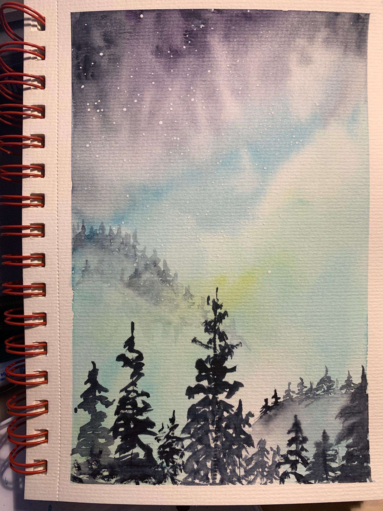 Northen lights - image 1 - student project