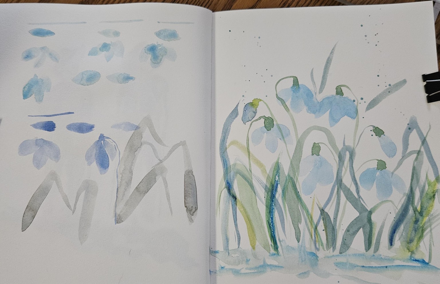 Snow drops loose style - image 1 - student project