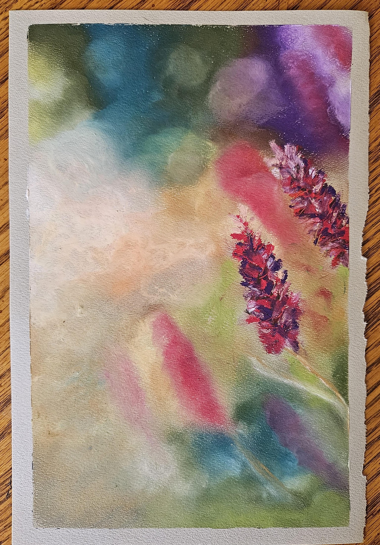 Floral pastel 021624 - image 2 - student project