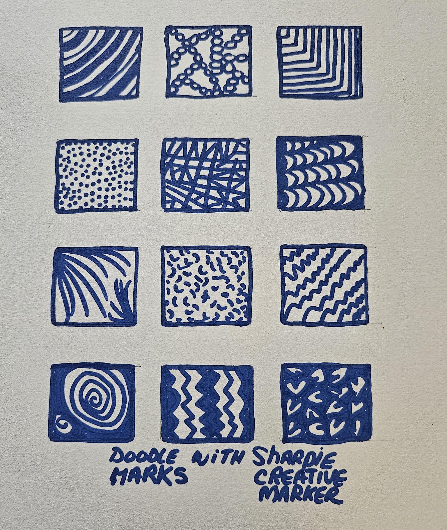 Mark making with Elisabeth - image 1 - student project