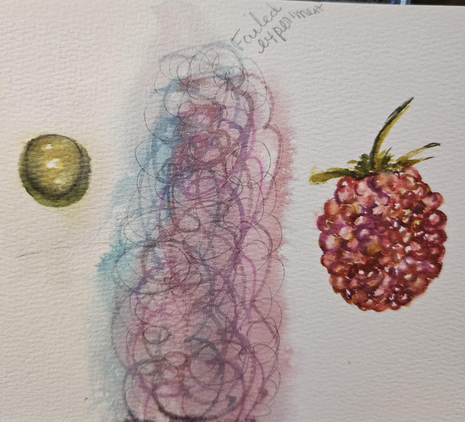 Wc brush markers experiment - image 1 - student project