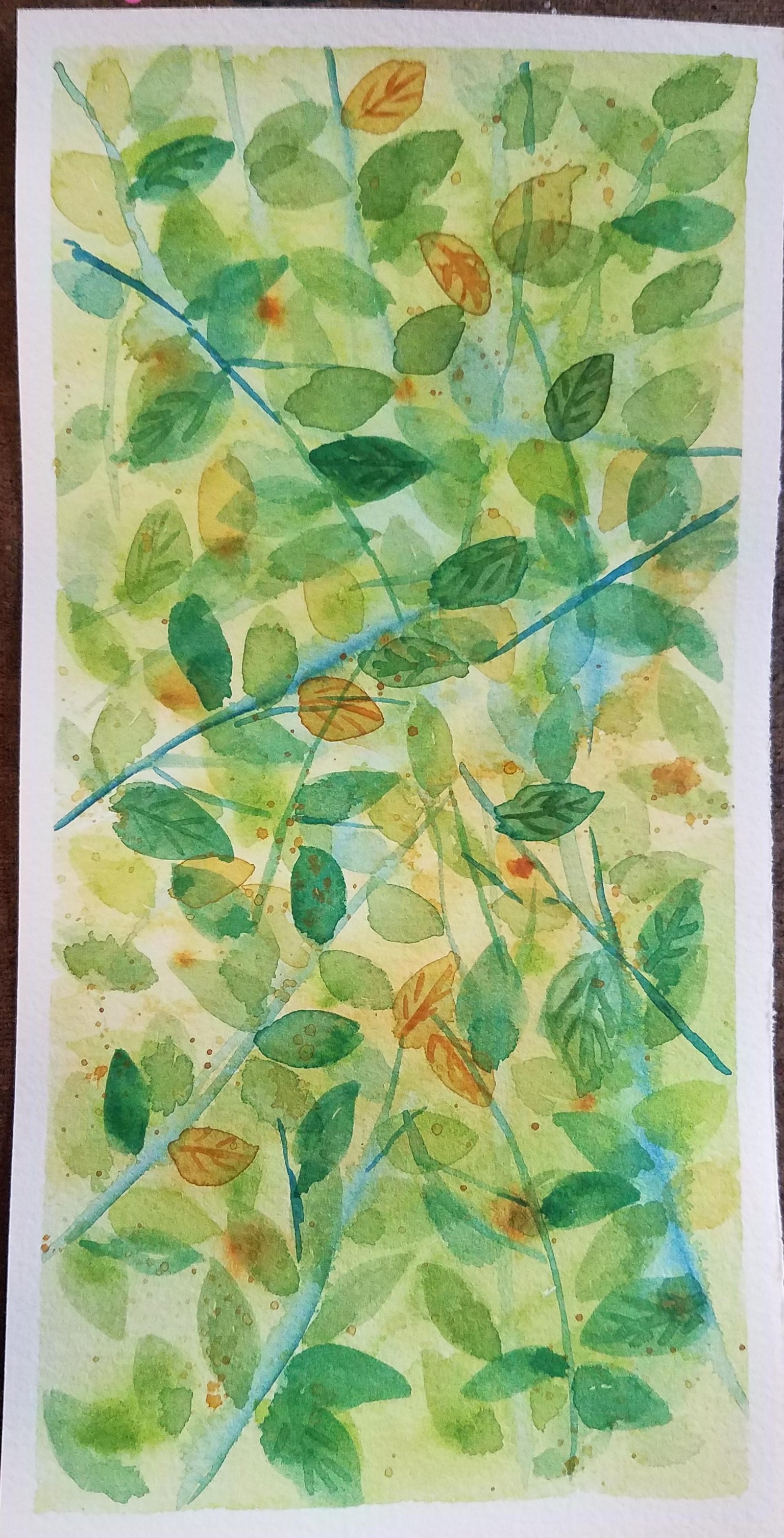 Mindfulness leaves - image 2 - student project