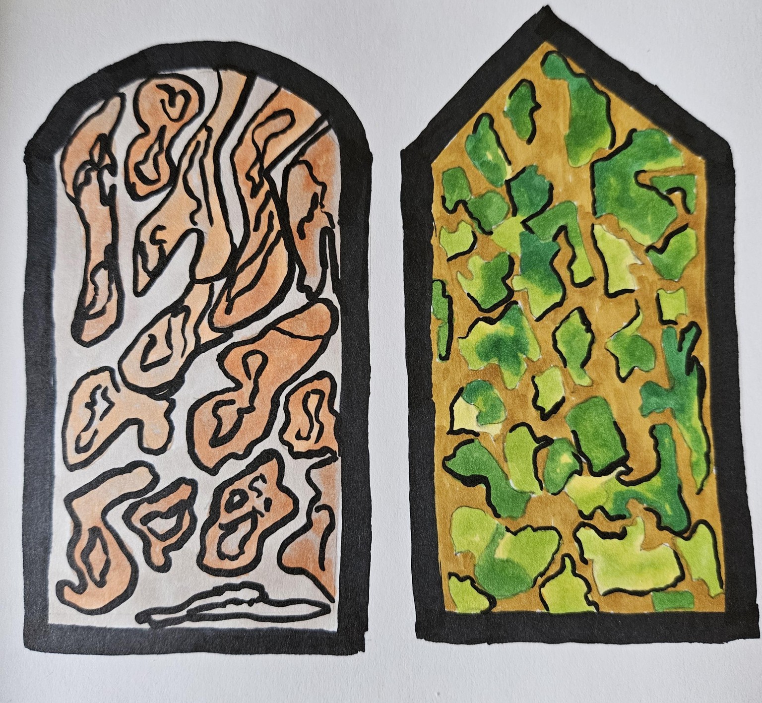 Artwork w/markers and Gemma - image 1 - student project