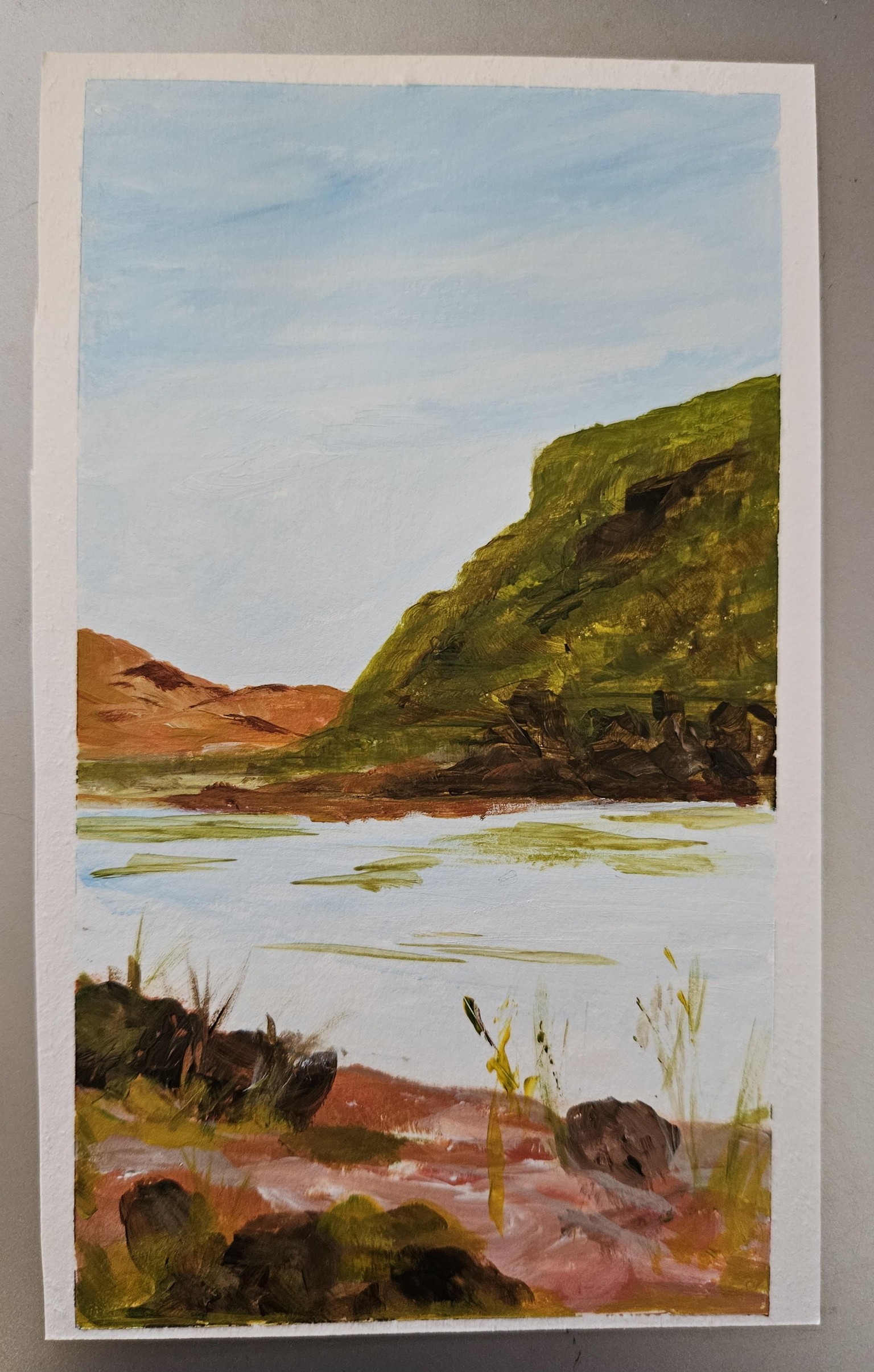 Acrylic landscape 092225 - image 1 - student project