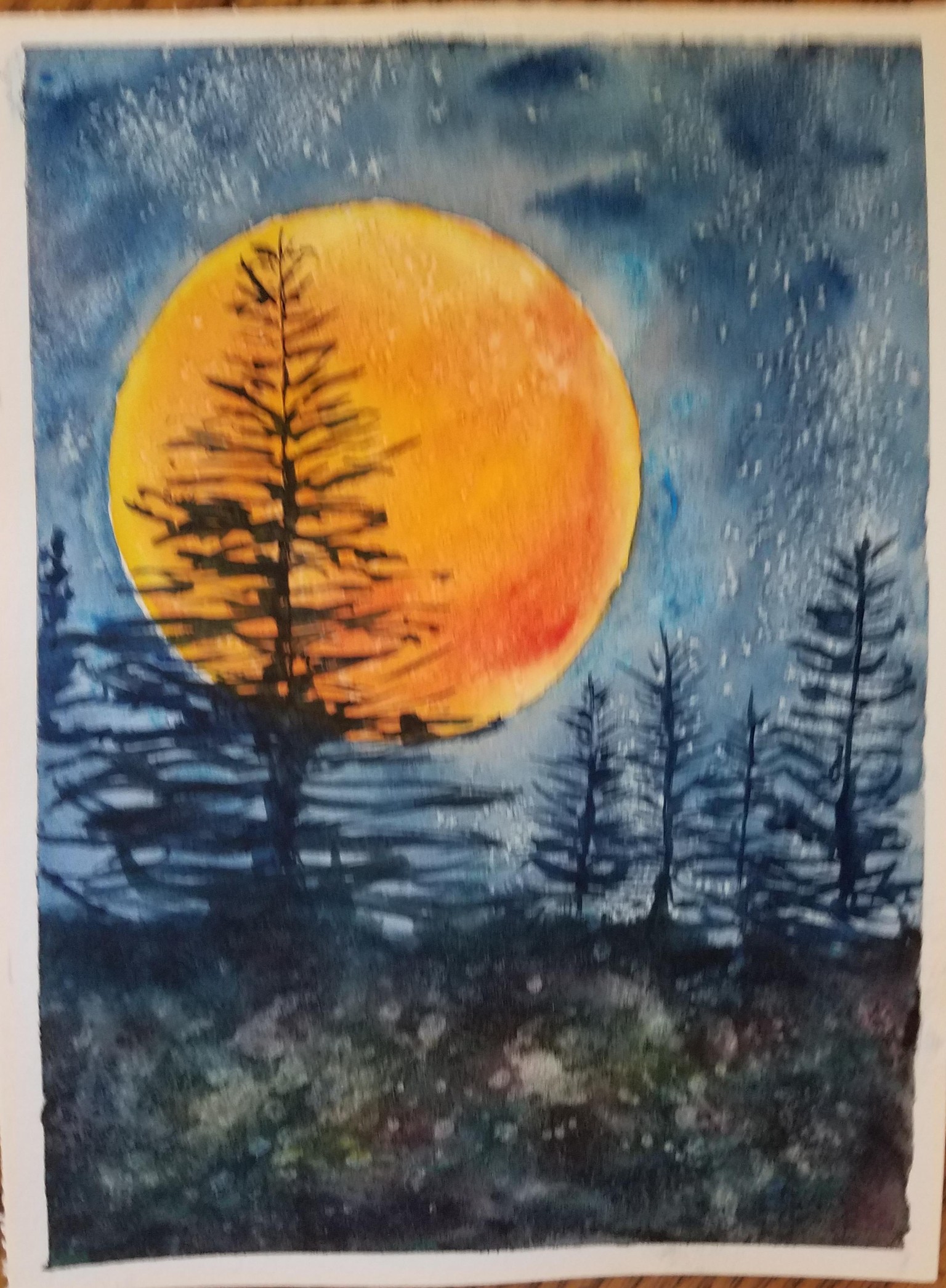 Night skies - image 2 - student project