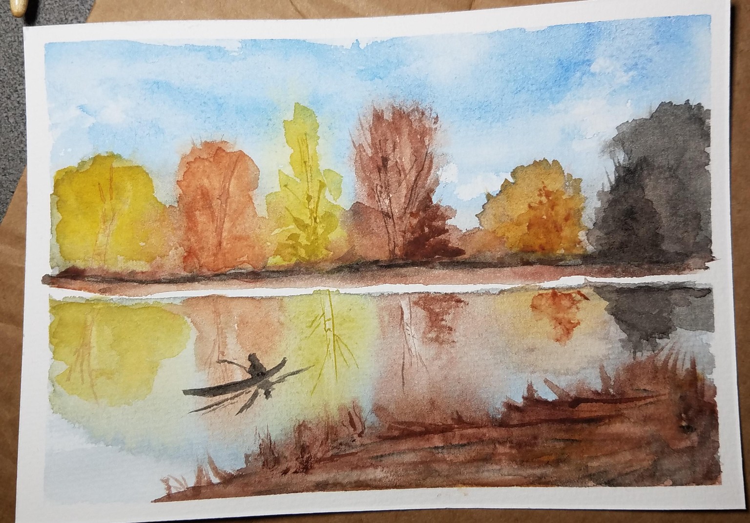 Loose style landscapes - image 5 - student project