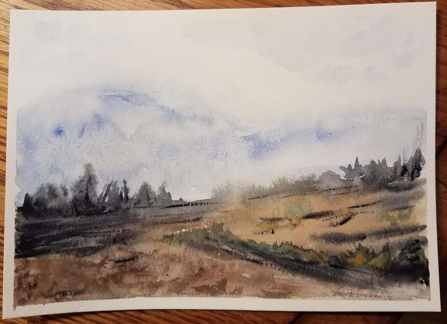 Loose style landscapes - image 4 - student project