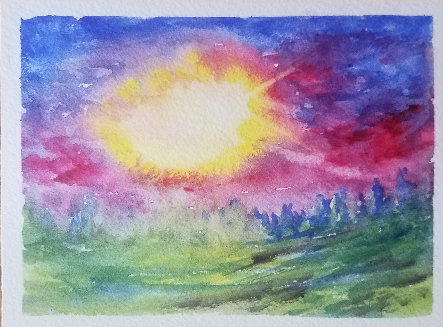 Purple trees - image 2 - student project