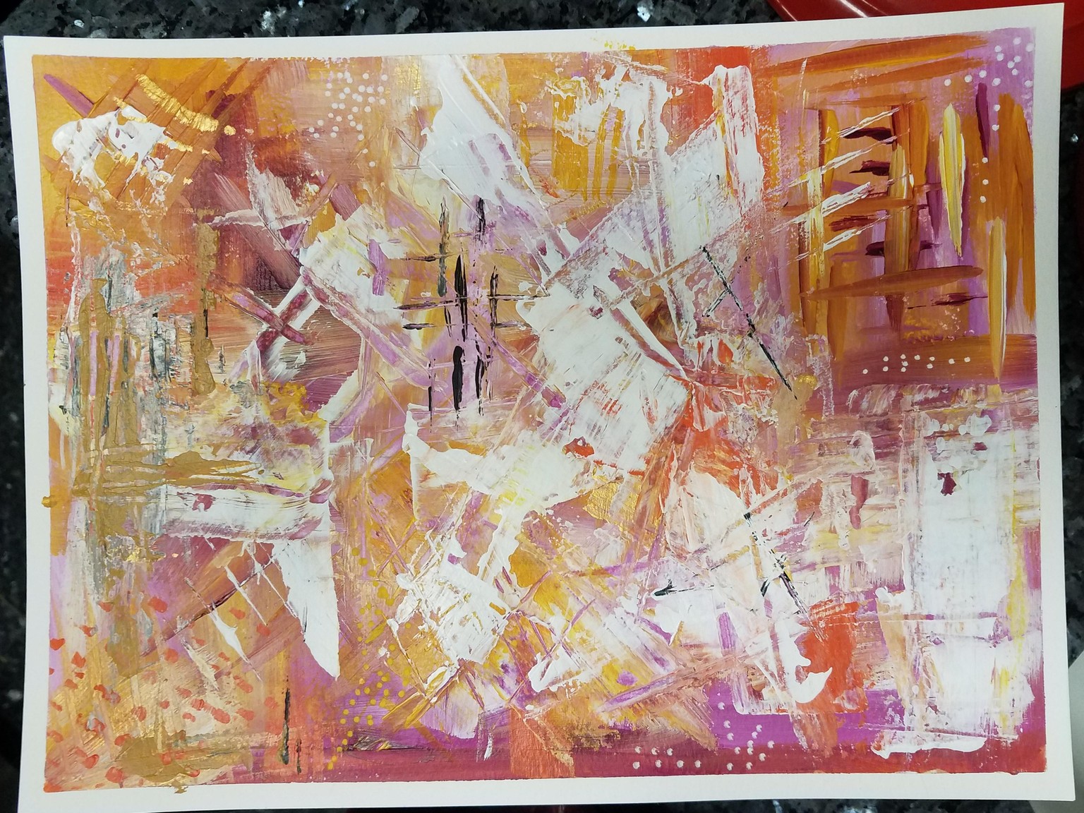 Pink abstract - image 1 - student project