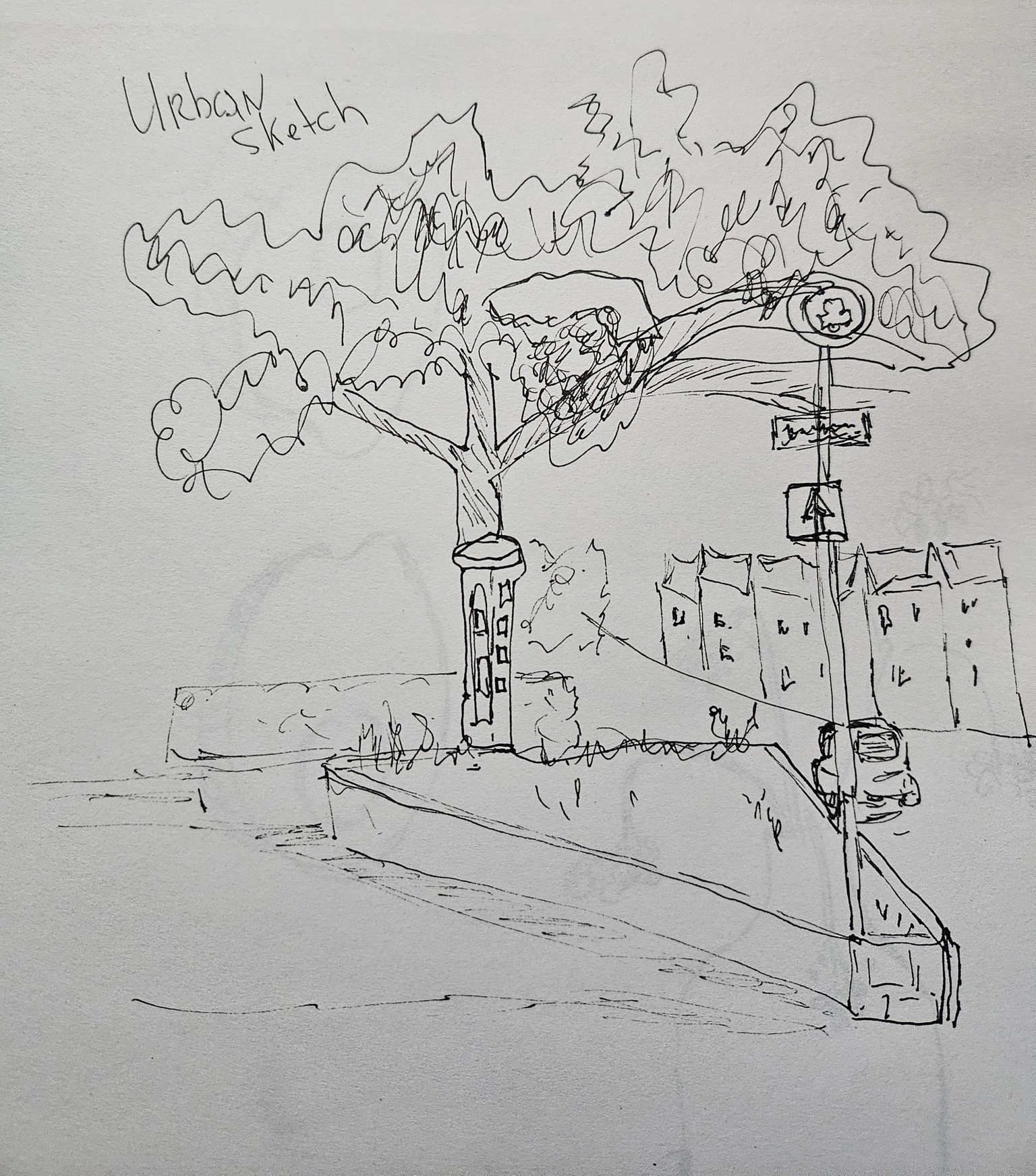 Ink loose sketching 052325 - image 2 - student project