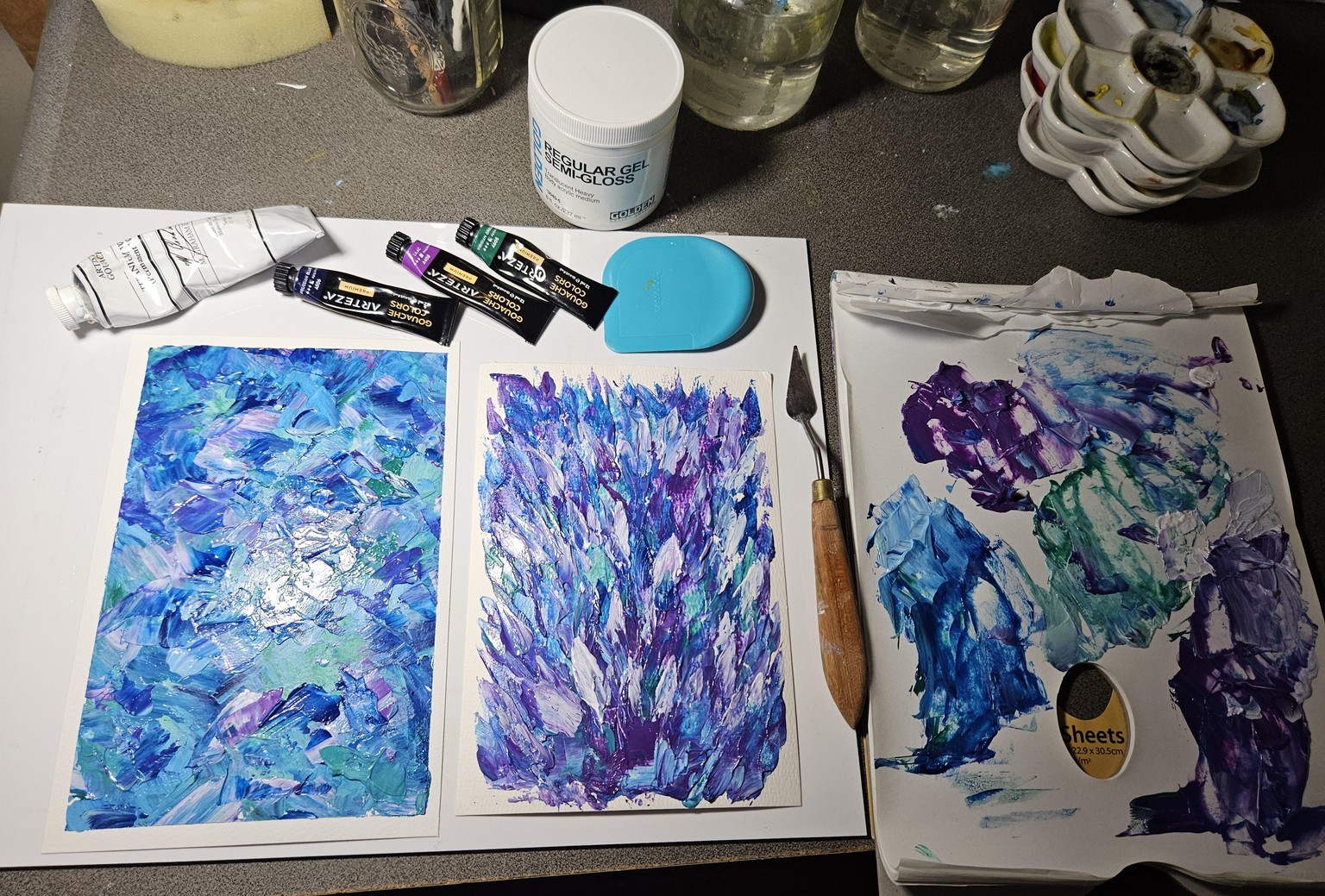 Gouache and
