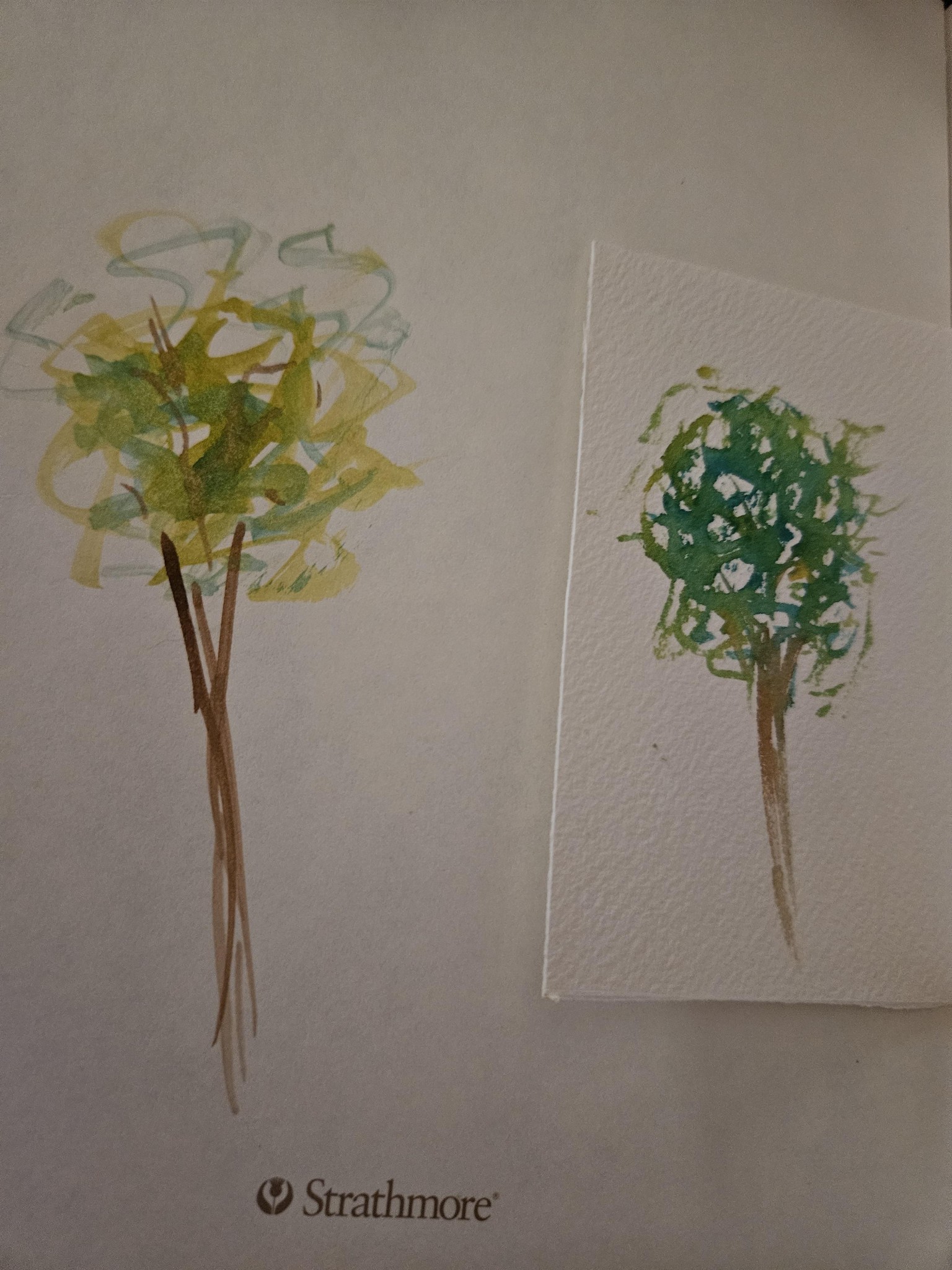 Brushwork marks - image 2 - student project