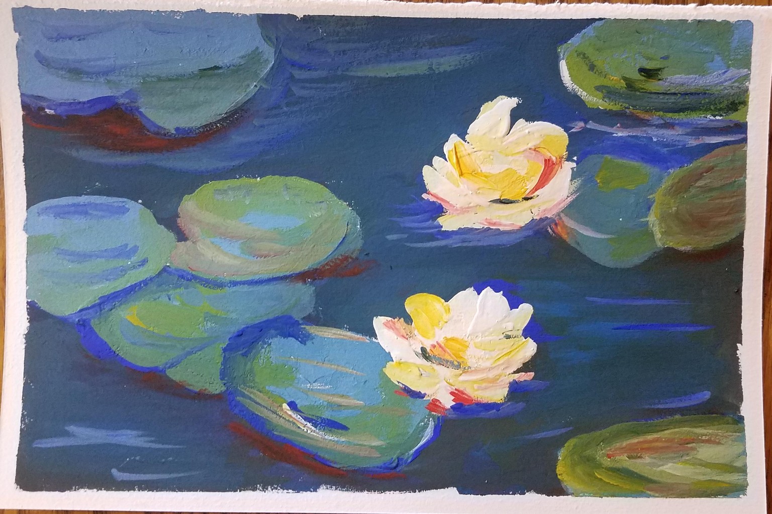 MonetLilies - image 1 - student project