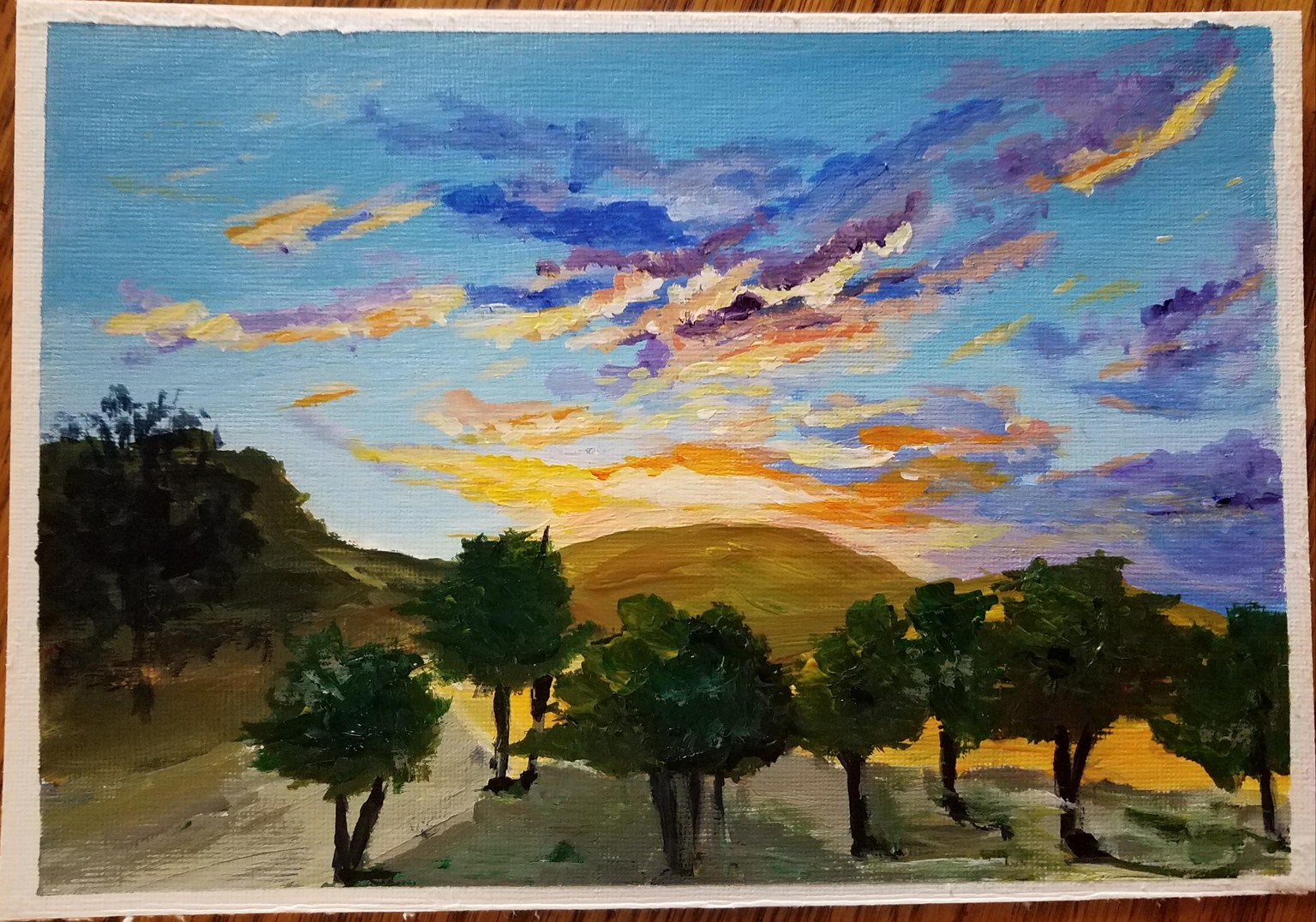 Sunriseclouds - image 1 - student project