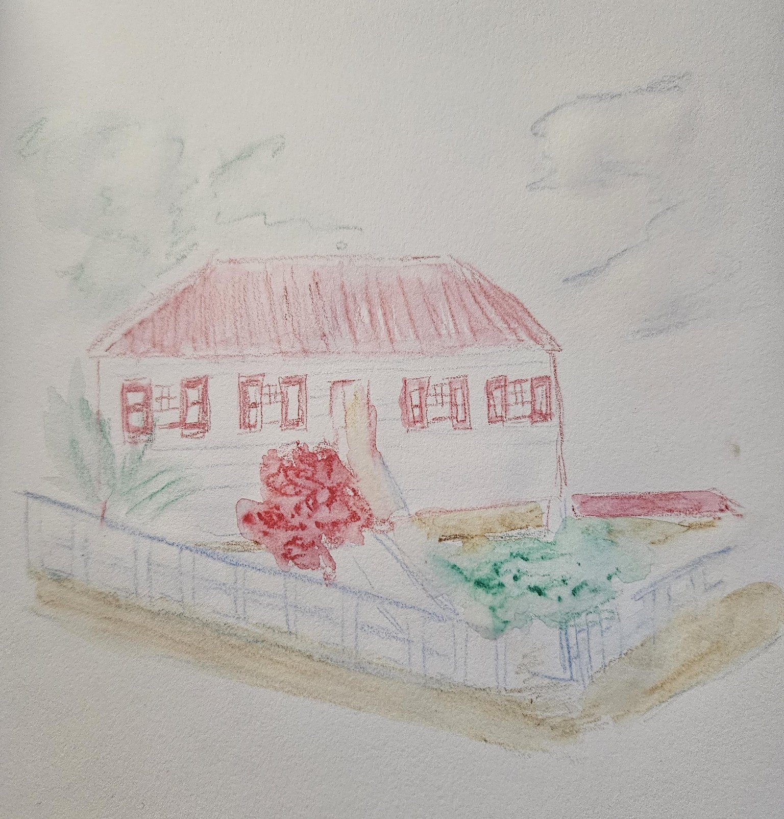 Simple sketch w/c pencils - image 2 - student project