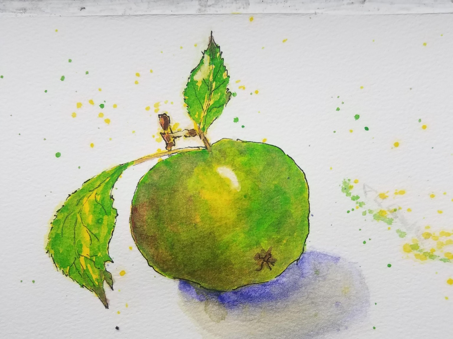 Green apple - image 1 - student project