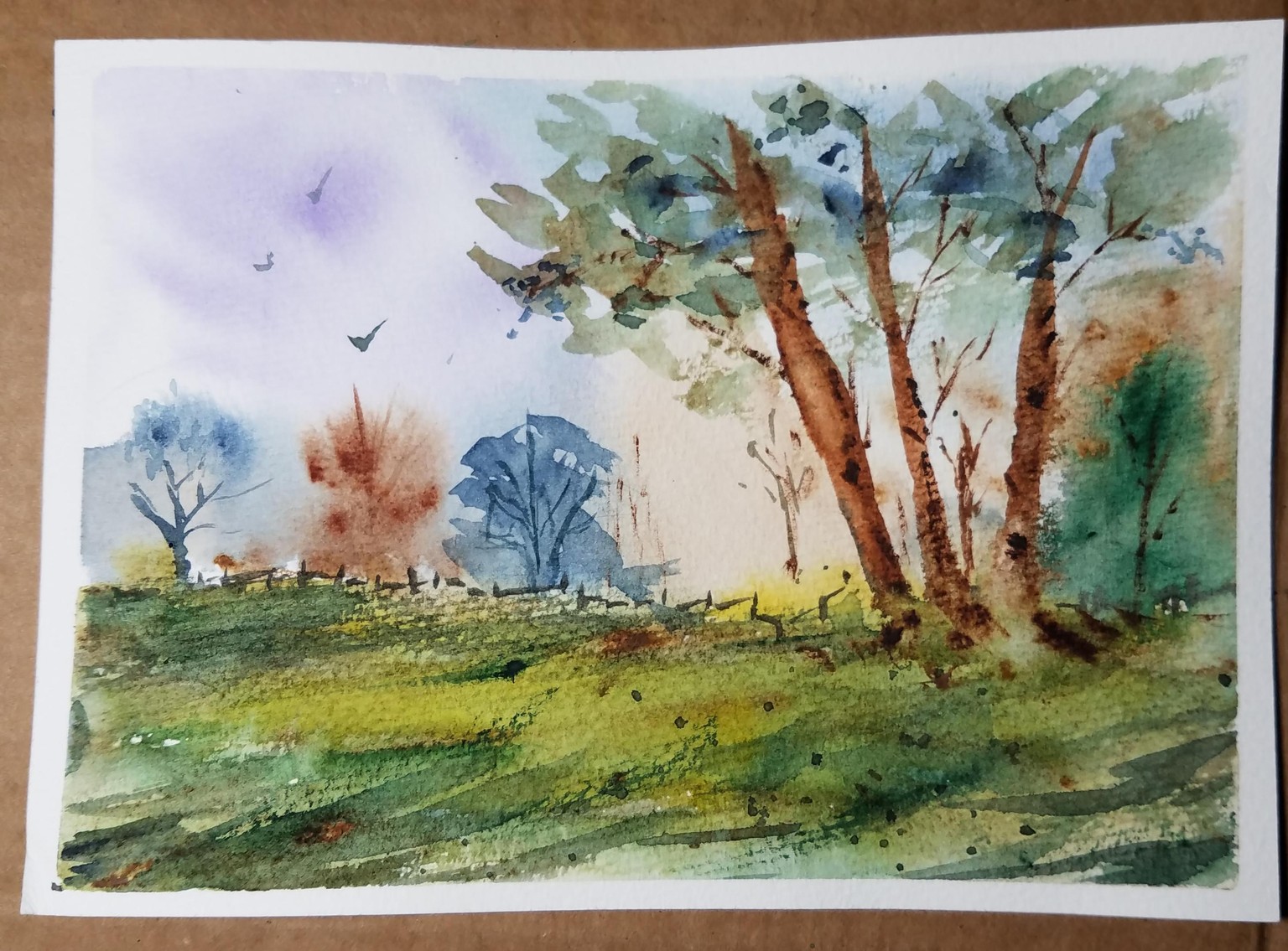 Loose style landscapes - image 1 - student project