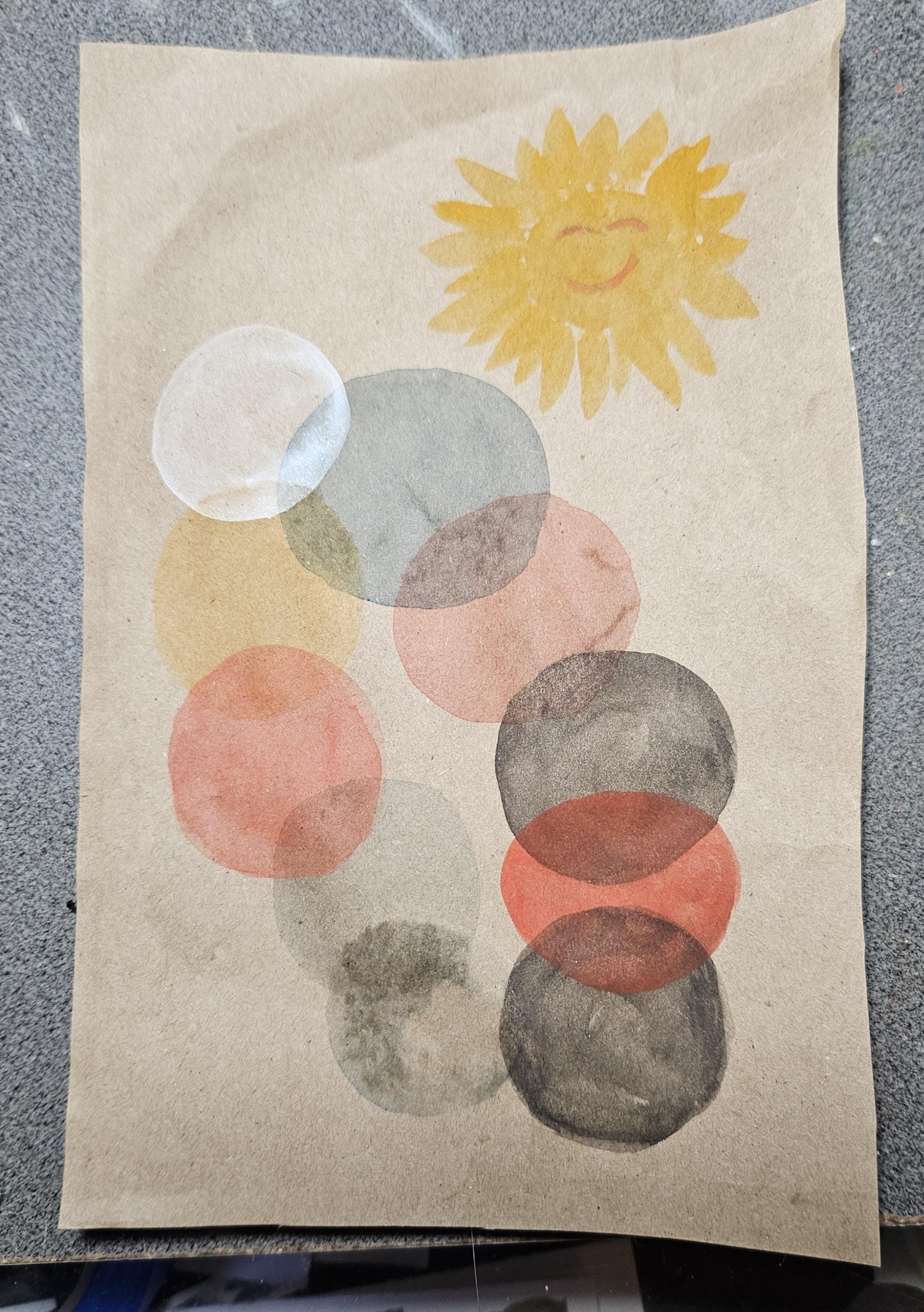 Brown paper experiment - image 2 - student project