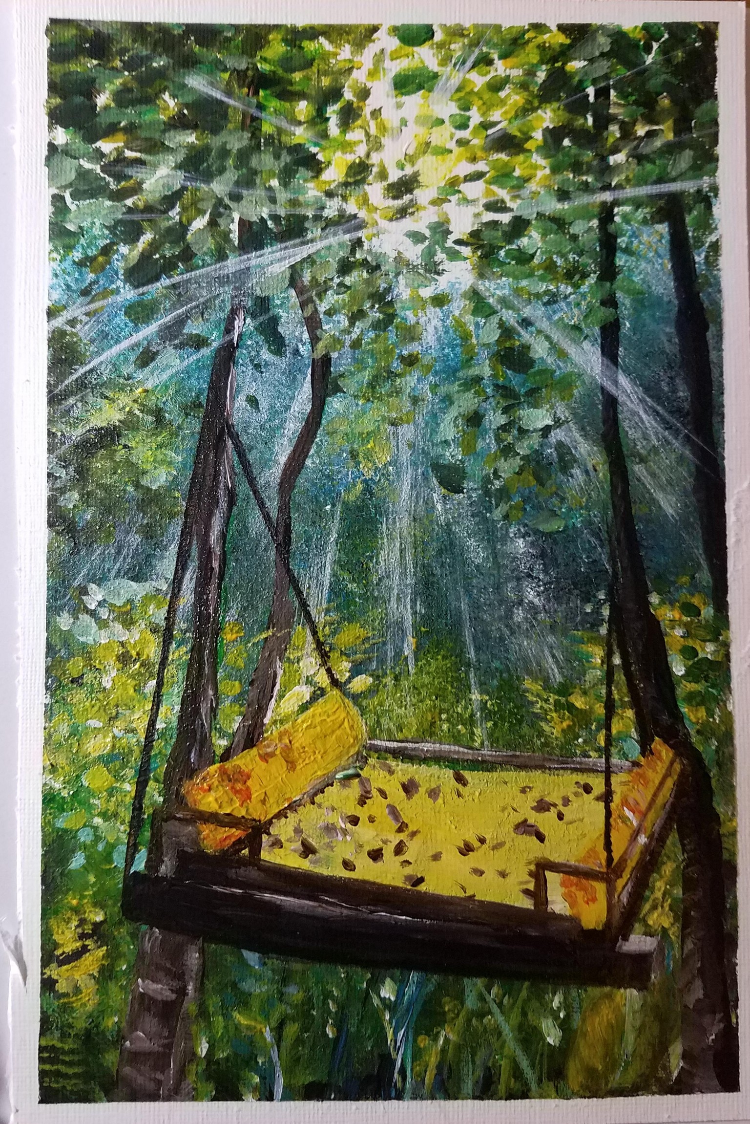 Swing bed - image 1 - student project