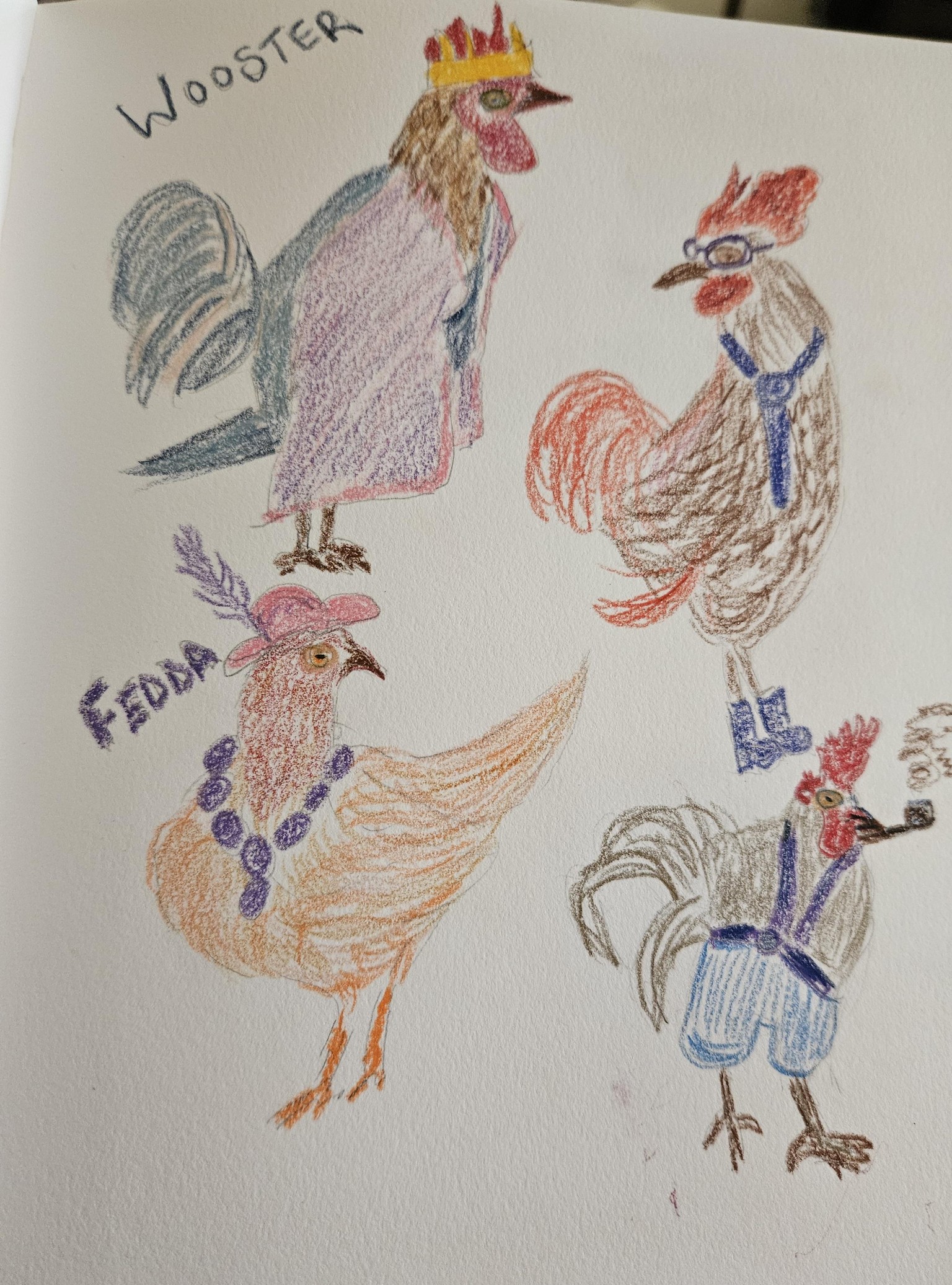 Birds characters and accessories - image 1 - student project