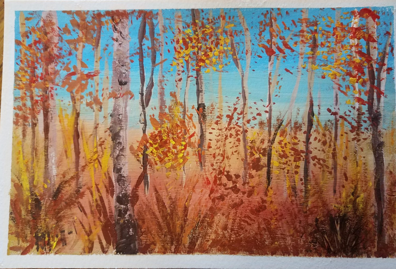 Autumn-gouache - image 2 - student project