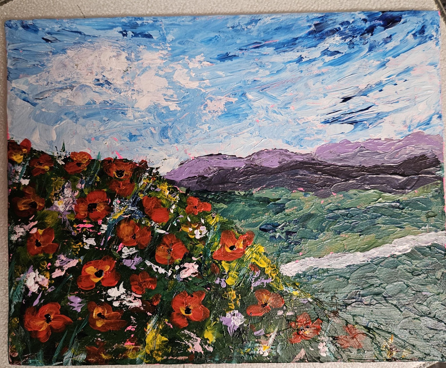 Landscape acrylic 021824 - image 1 - student project