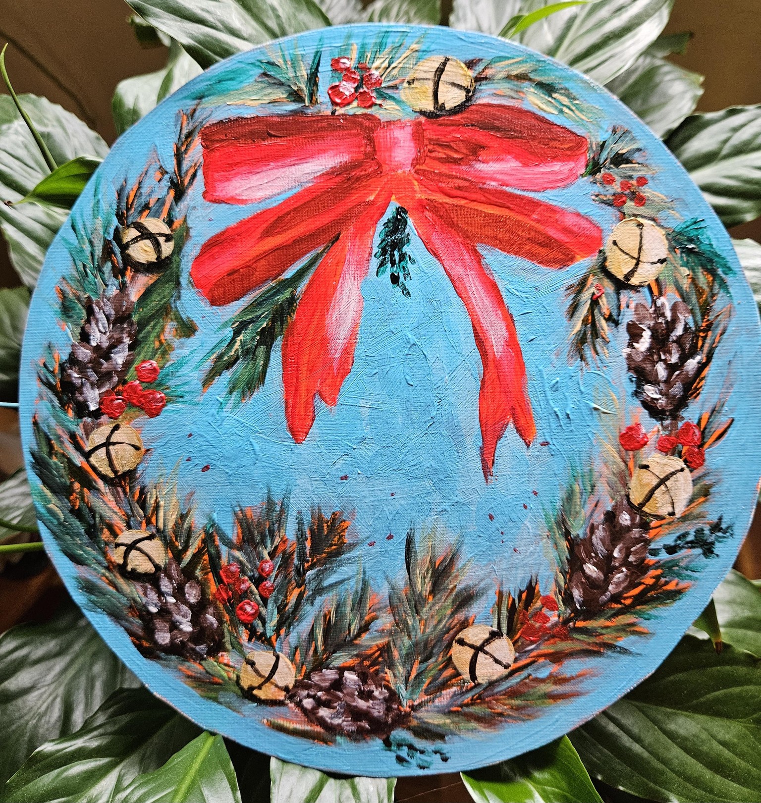 Christmas wreath - image 1 - student project