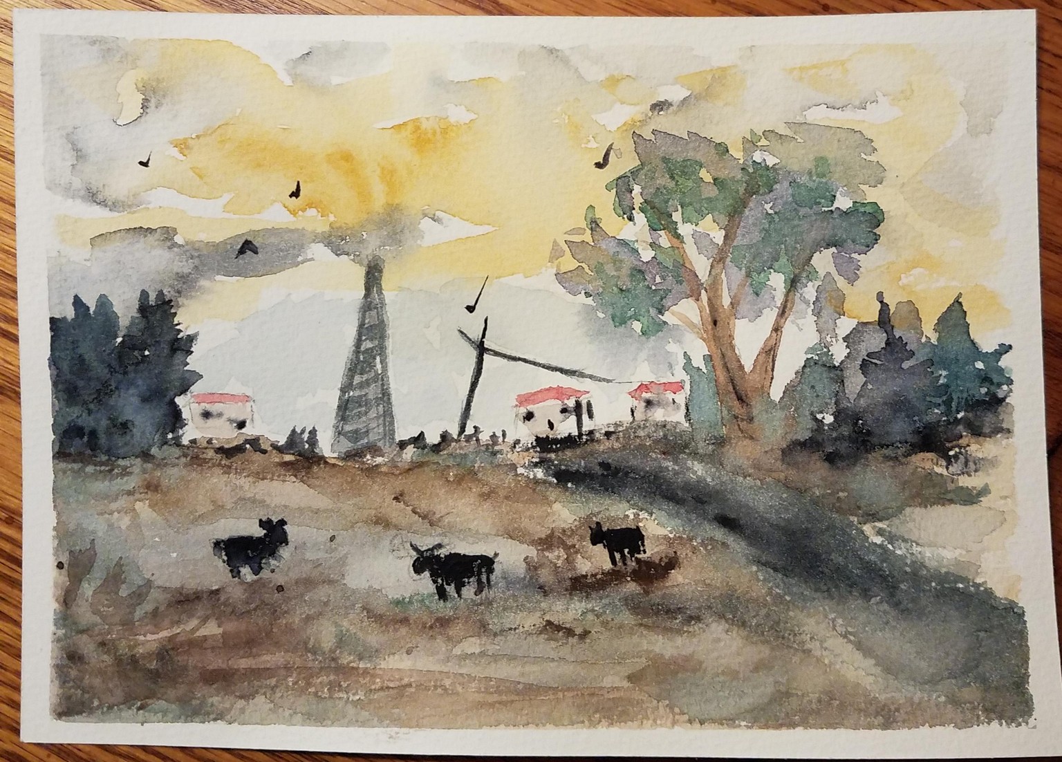 Loose style landscapes - image 3 - student project