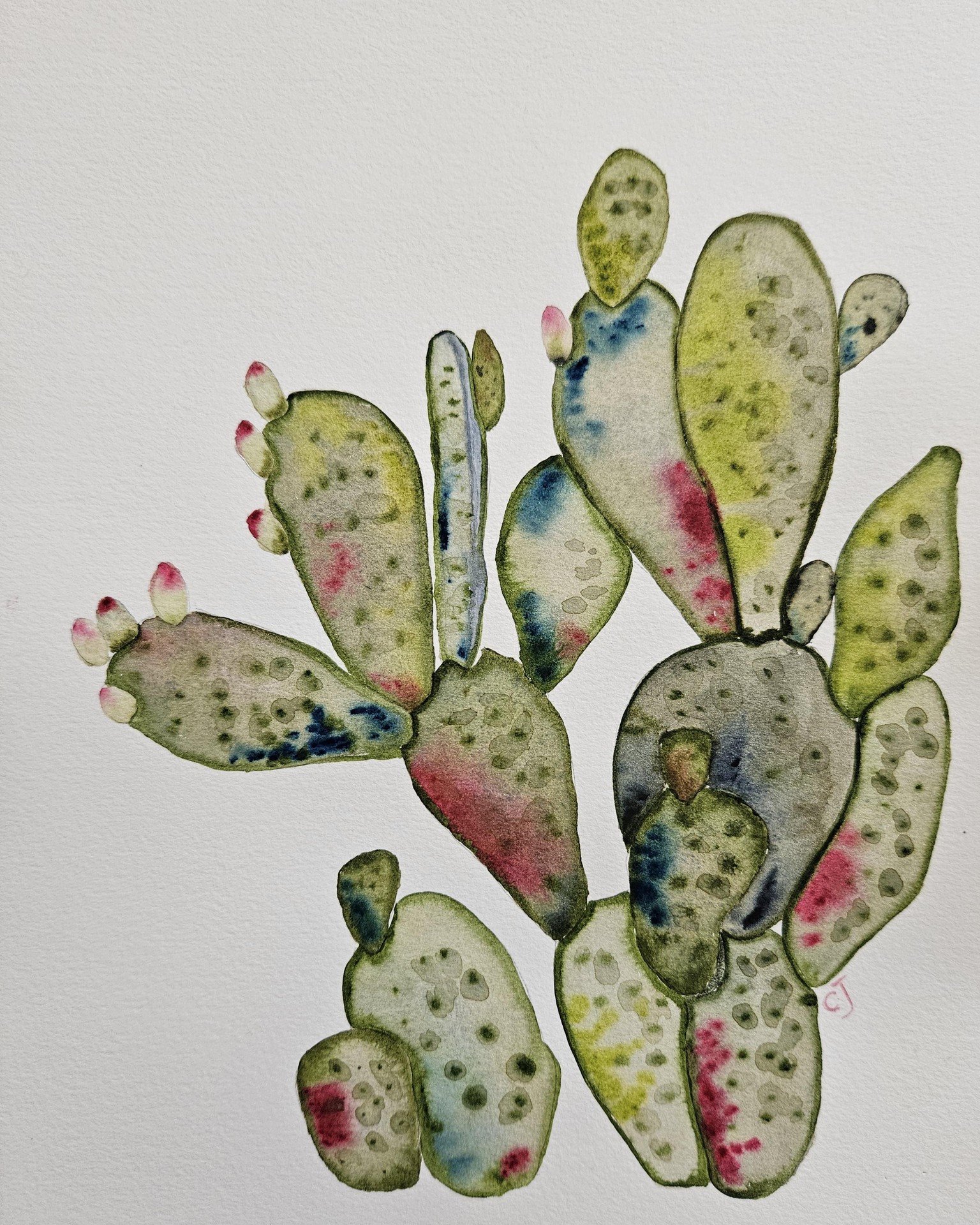Jeweled toned botanical - image 1 - student project