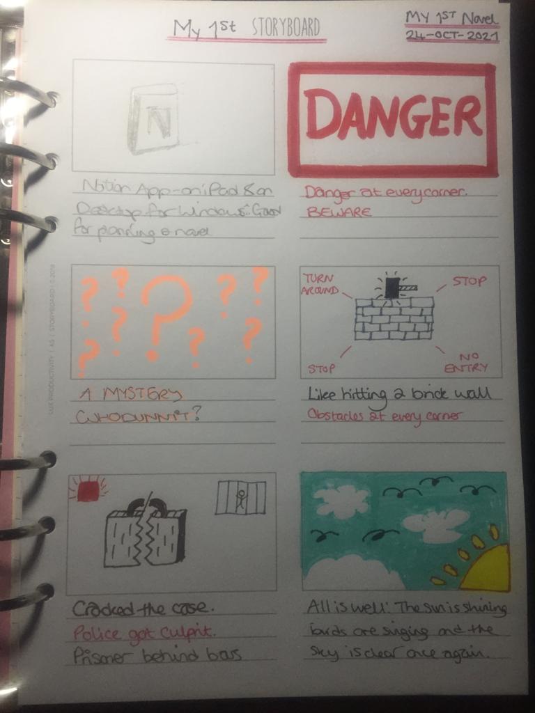 My First EVER Storyboard - photo enclosed - image 1 - student project