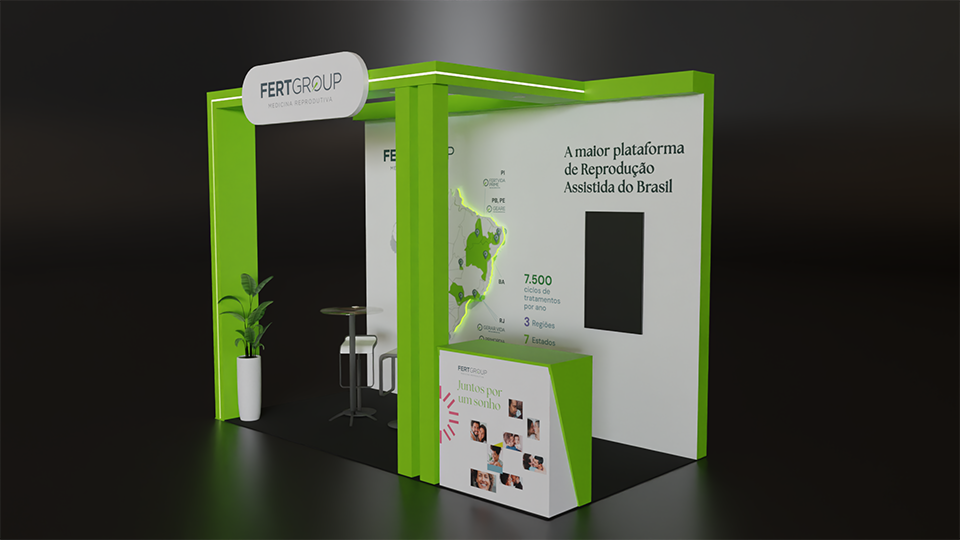 Stand Booth for Medical group - image 1 - student project