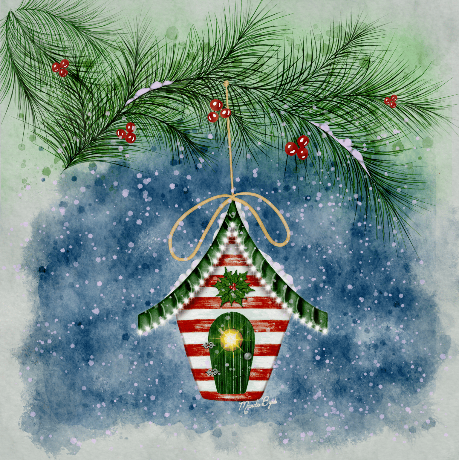 Christmas BH/procreate - image 1 - student project