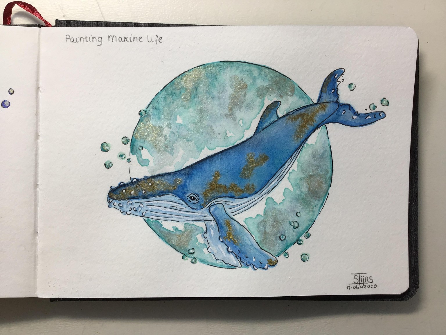 Whale with Gold - image 2 - student project