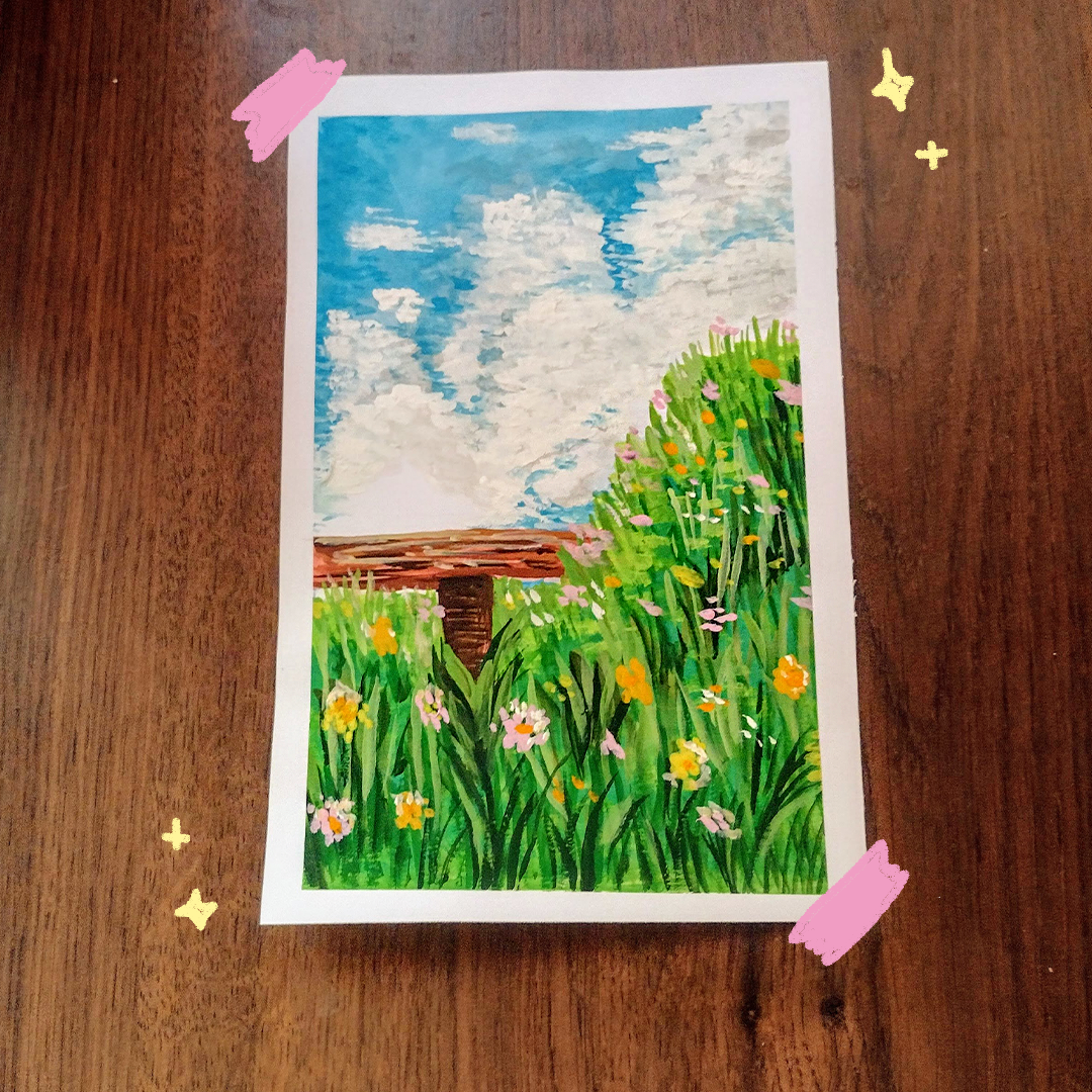 Experimenting with gouache - image 1 - student project