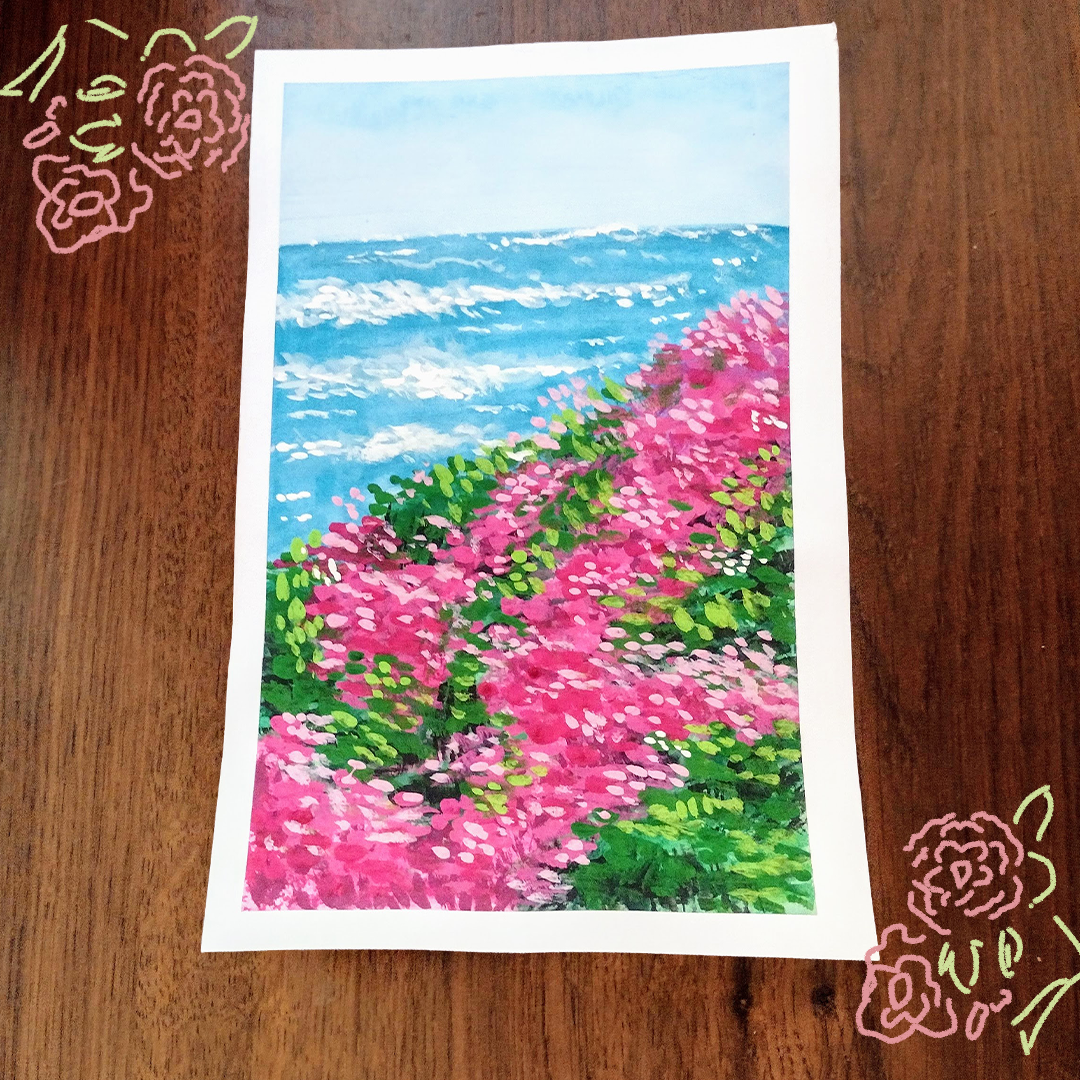 Experimenting with gouache - image 5 - student project
