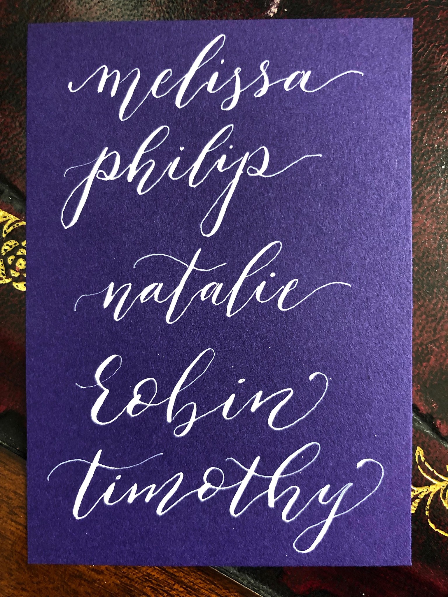 Trying to practice calligraphy and breathe! - image 3 - student project
