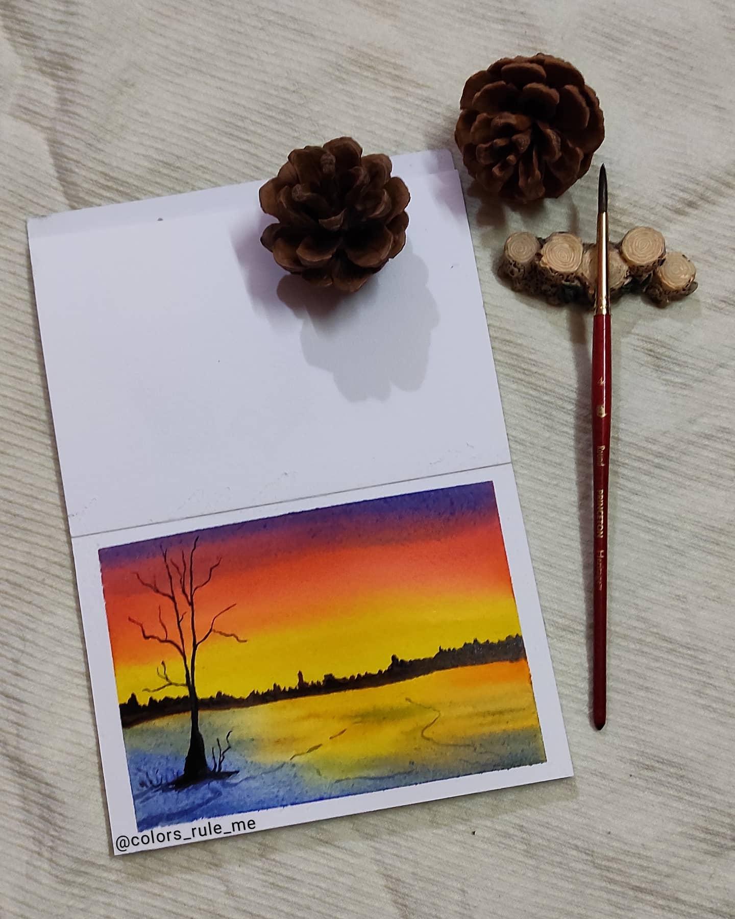 Winter sunsets with Geethu - image 1 - student project