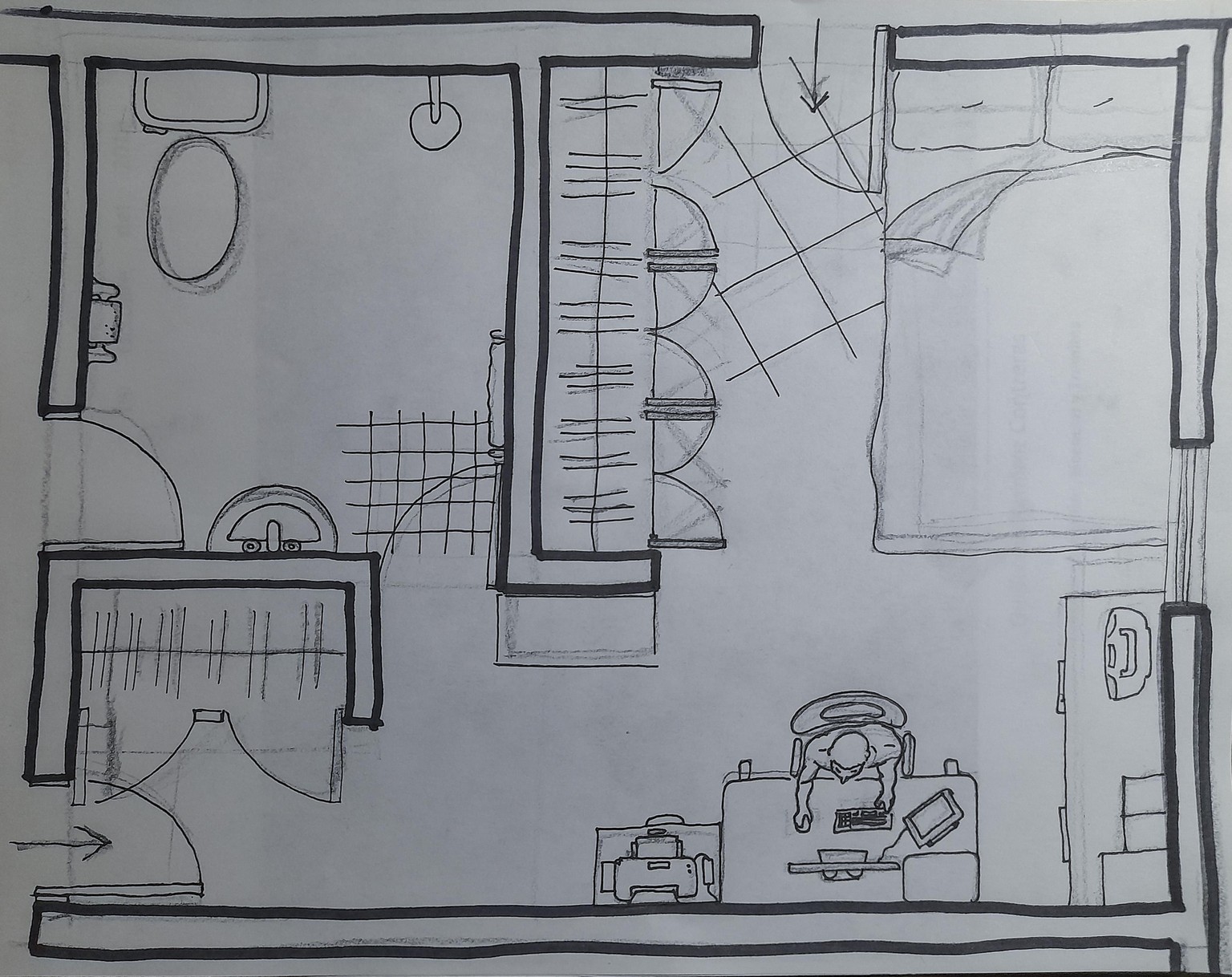 FLOOR PLAN PRACTICE - image 2 - student project