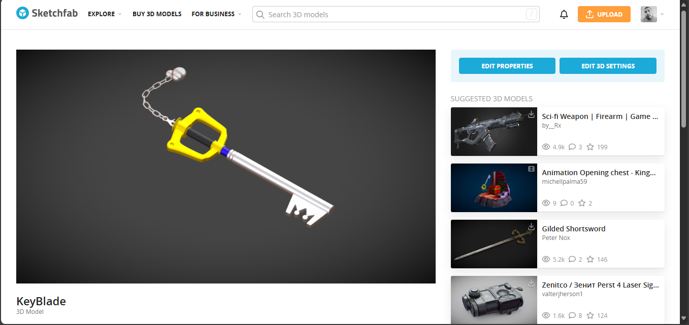 Marketplace Research - Sword - image 1 - student project