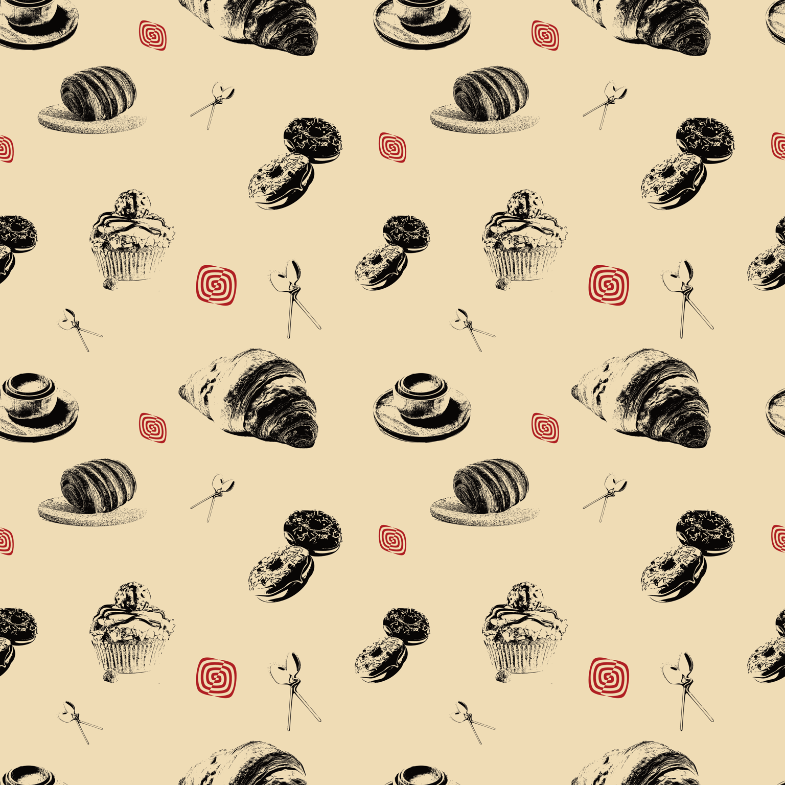 Repeat Patterns - Affinity Designer - image 3 - student project