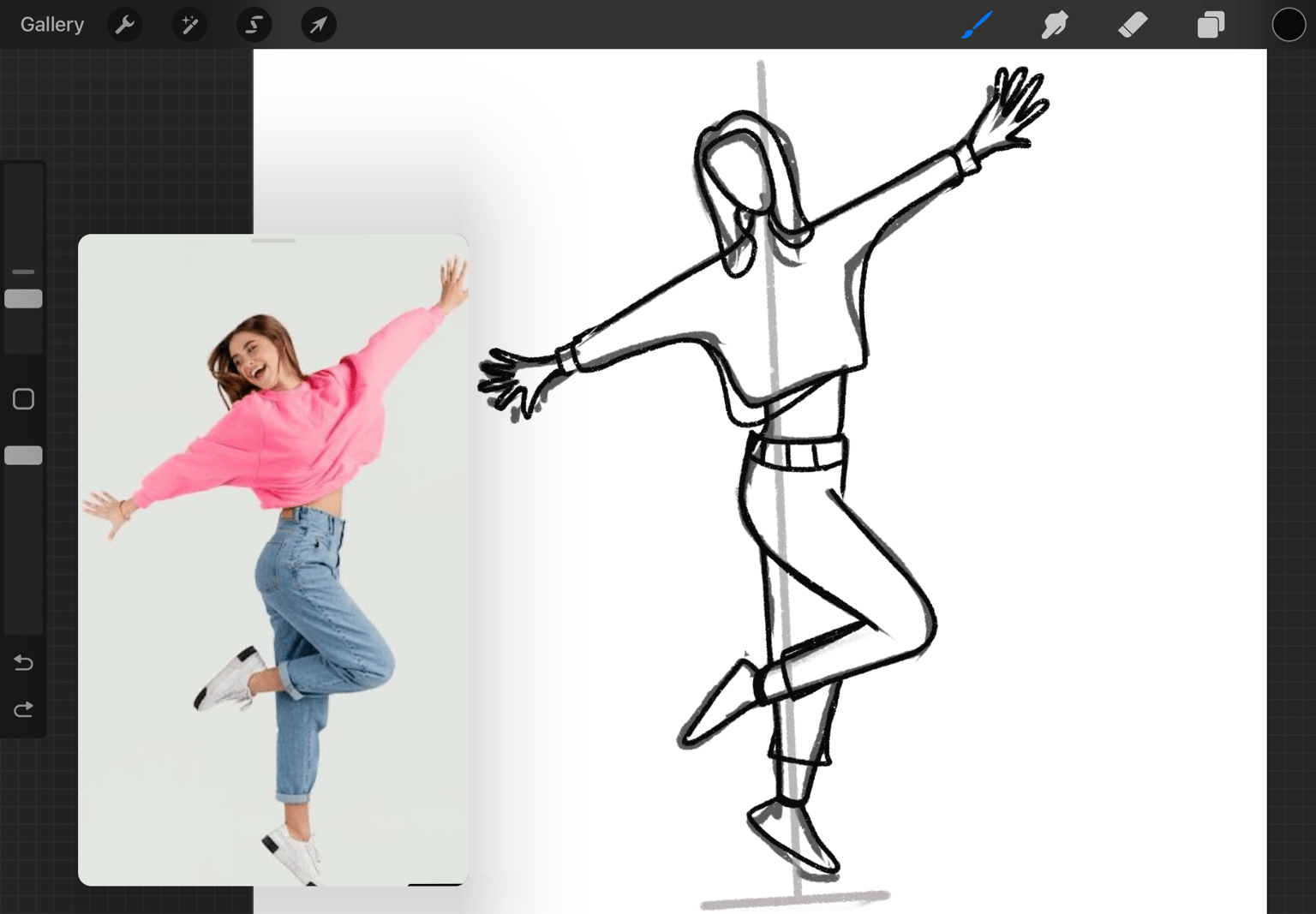 Movement - Balance and Line of Action - image 1 - student project
