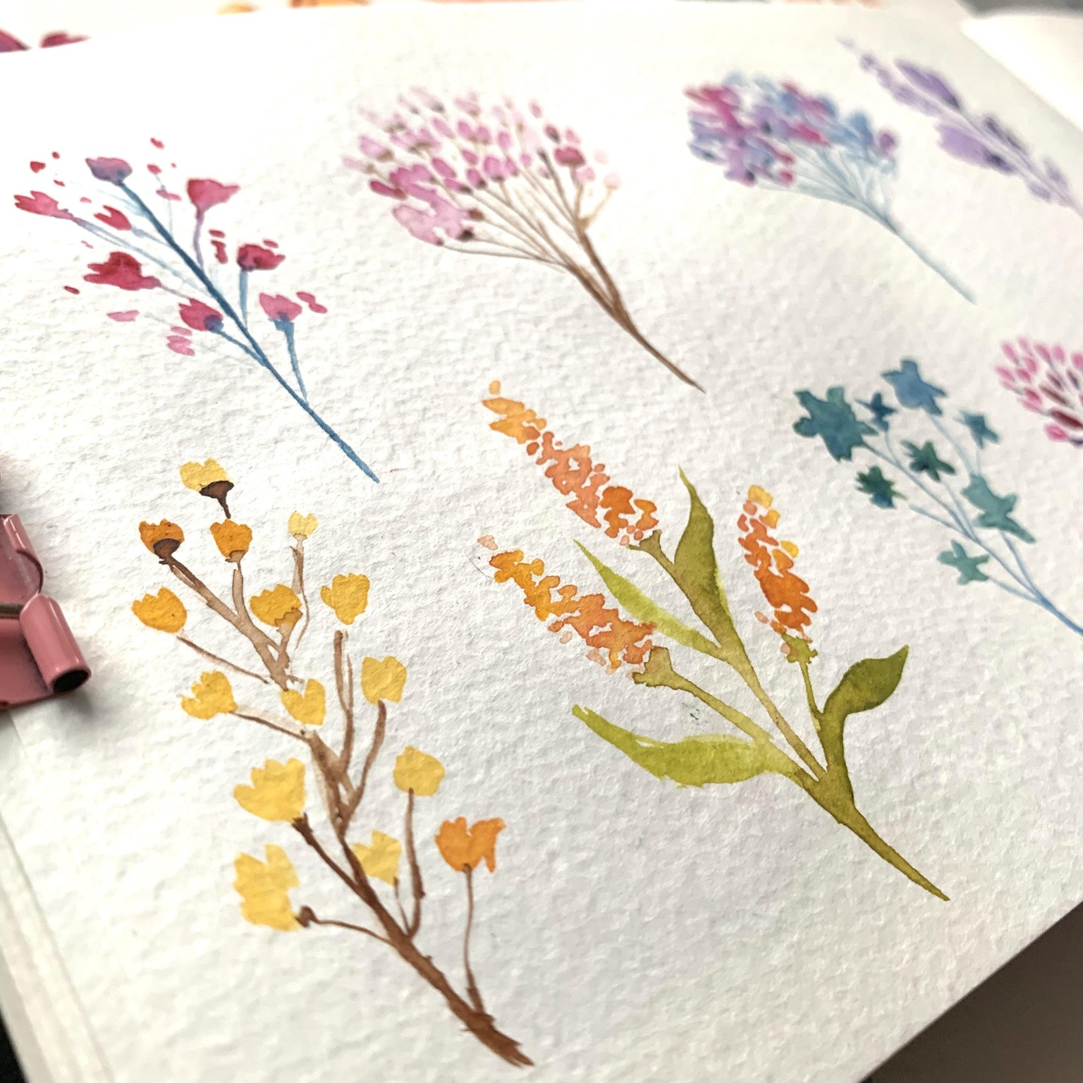 Watercolor Floral Fun! - image 1 - student project
