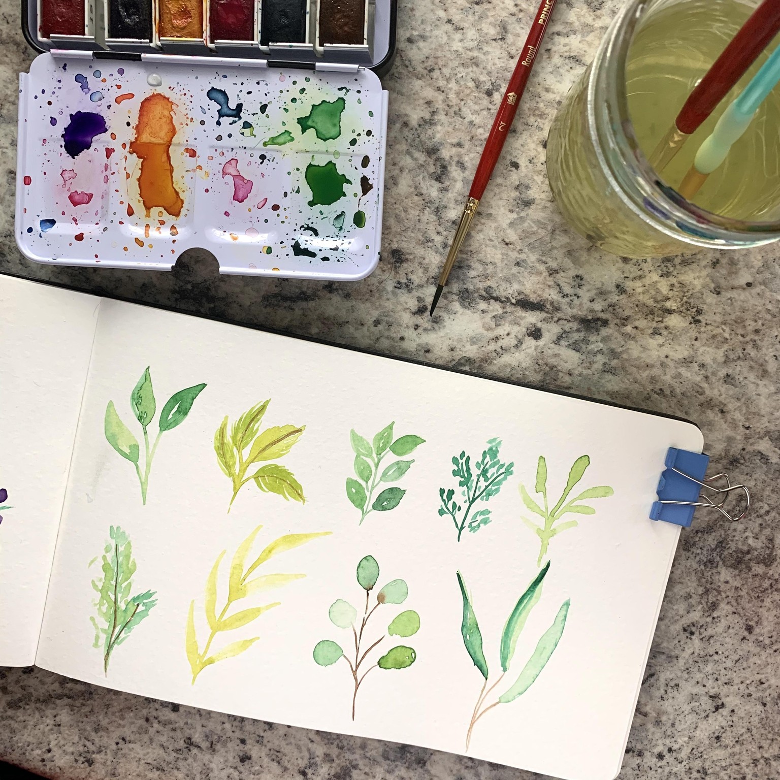 Watercolor Floral Fun! - image 4 - student project