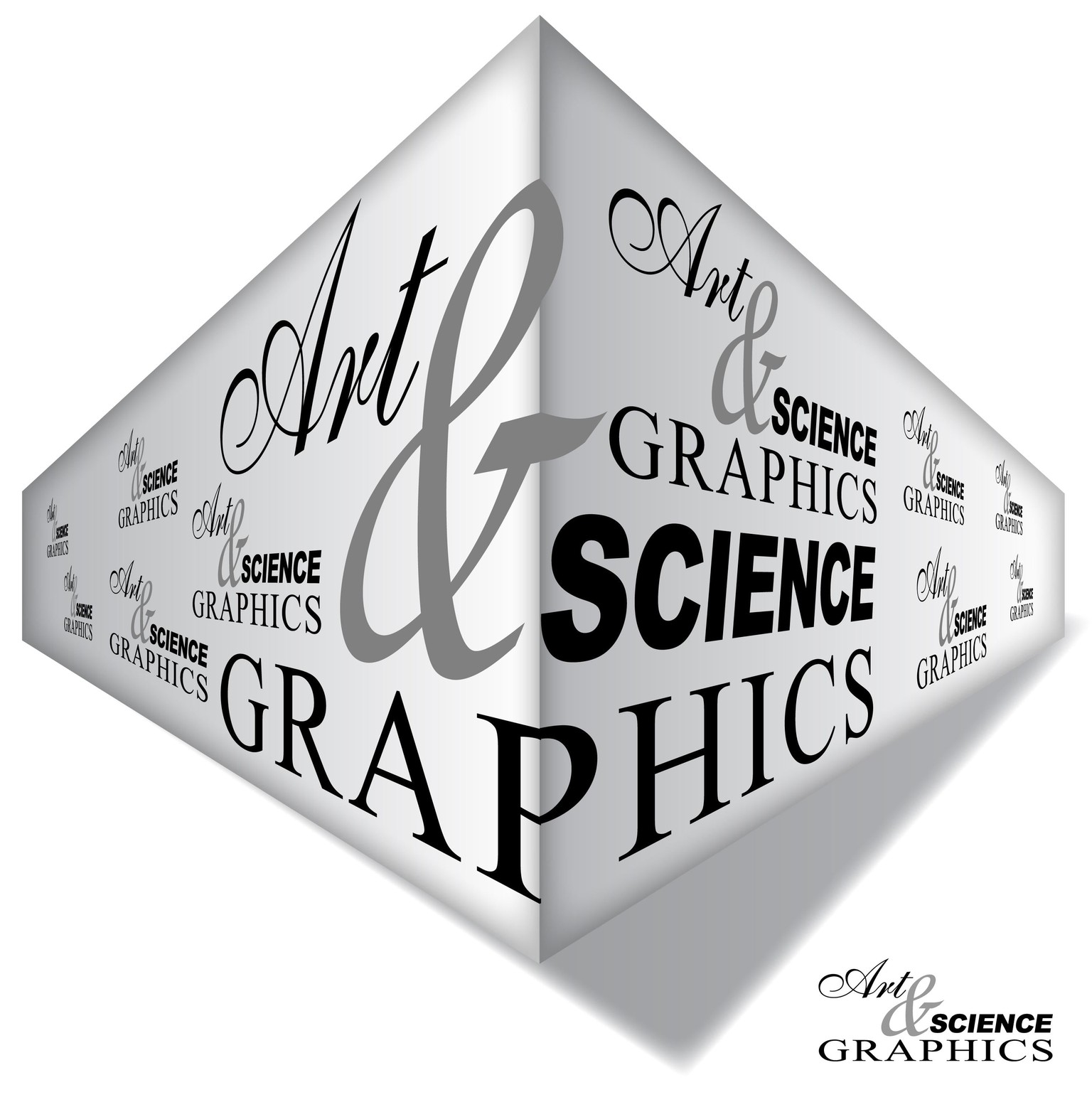 Art and Science Graphics on a Corner Wall - image 1 - student project