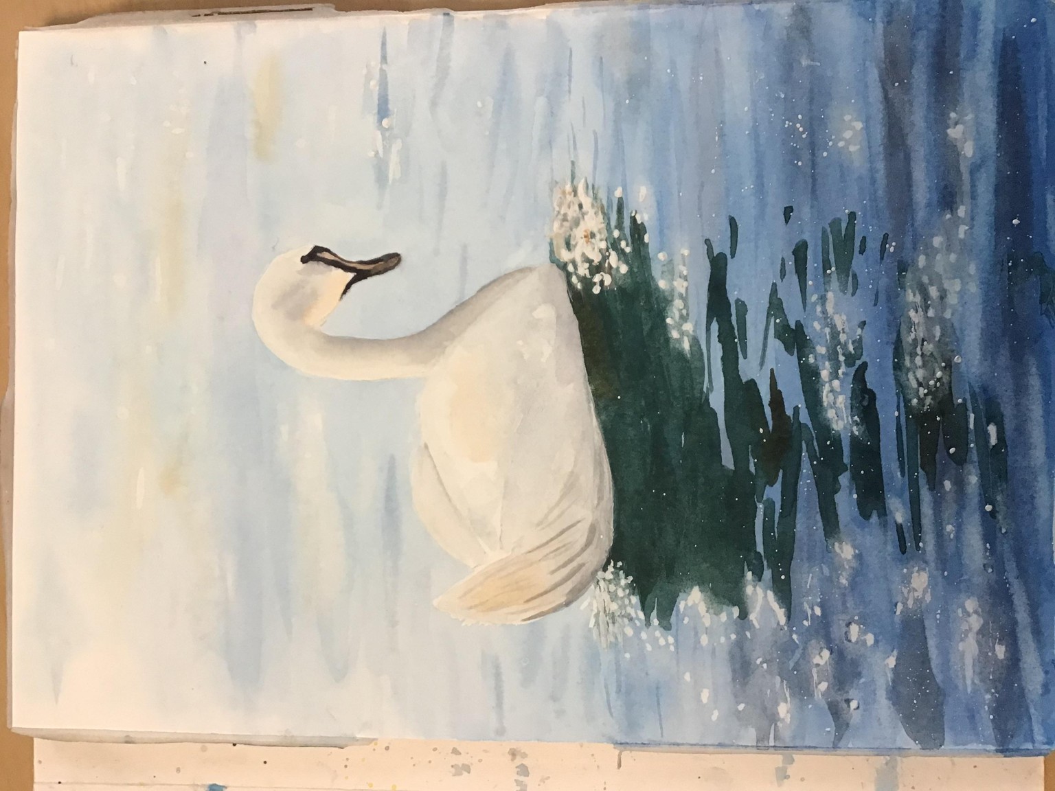 Swan and Boat - image 2 - student project