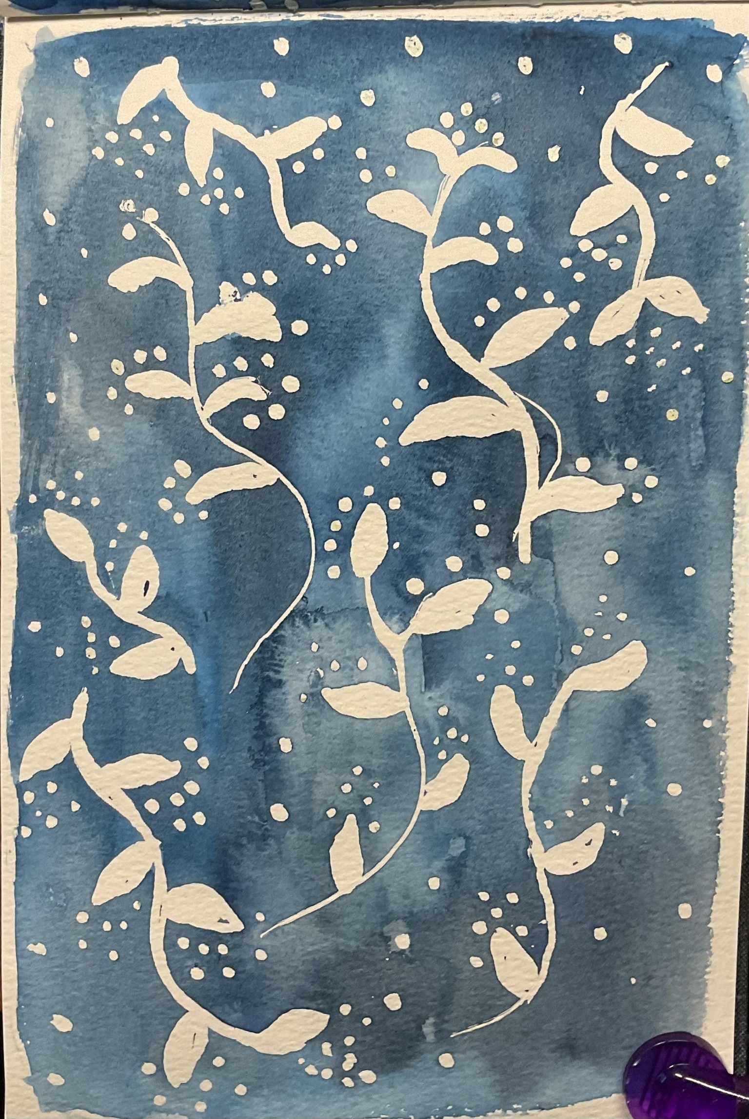 Masking fluid experiments - image 5 - student project