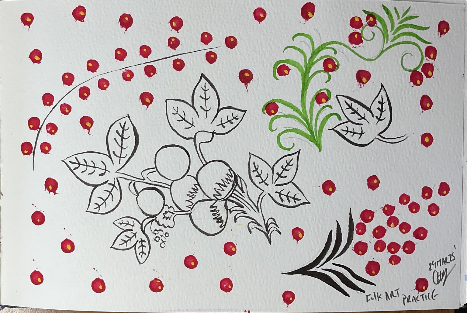 Folk art projects - image 6 - student project